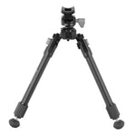 Vanguard Equalizer 2QS A Aluminum Gun Bipod w/ Quick-Release Pic Rail Adapter