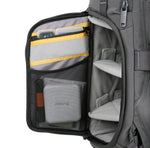 VEO Adaptor S46 Gray Camera Backpack w/ USB Port - Side Access