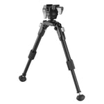 EQ-Precision 1QS A Aluminum Gun Bipod w/ Ball Head & Quick-Release Pic Rail Adapter