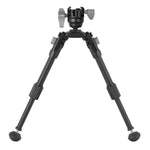 EQ-Precision 1QS A Aluminum Gun Bipod w/ Ball Head & Quick-Release Pic Rail Adapter