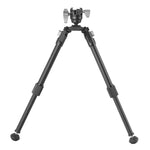 EQ-Precision 2QS A Aluminum Gun Bipod w/ Ball Head & Quick-Release Pic Rail Adapter