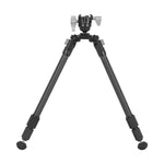 Vanguard EQ-Precision 3QS C Carbon Shooting Bipod | Ball Head Picatinny Rail Hunting Bipod