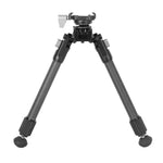 Vanguard Equalizer 2ARCA C Carbon Fiber Shooting Bipod | ARCA-Compatible Hunting Bipod