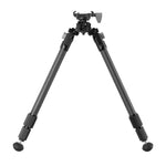 Vanguard Equalizer 3ARCA C Carbon Fiber Shooting Bipod | ARCA-Compatible Hunting Bipod for Prone, Sitting, Kneeling