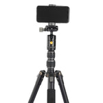 VEO 3 GO 204AB (Gen 2) Aluminum Travel-Size Camera & Video Tripod w/ Ball Head