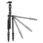 VEO 3 GO 204CB (Gen 2) Carbon Fiber Travel-Size Camera Tripod w/ Ball Head