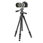 VEO 5 264CPS-38 Full-Size Carbon Tripod w/ Multi-Action Pan Head