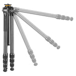 VEO 5 264CV-14 Carbon Tripod with Counterbalancing Video Head for Cameras, Optics & Smartphones