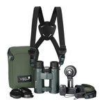 VEO HD 10x42 ED Glass Binocular BUNDLE w/ DIGISCOPE ADAPTER, HARNESS, DELUXE STRAP, LIFETIME WARRANTY