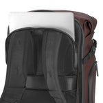 Vanguard VEO Lite B20L Camera & Everyday Backpack (Chocolate) – Fits Full-Frame Camera with 70–200mm Attached + 3 Lenses, 14