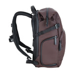 Vanguard VEO Lite B20L Camera & Everyday Backpack (Chocolate) – Fits Full-Frame Camera with 70–200mm Attached + 3 Lenses, 14