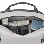 Vanguard VEO Lite B20L Camera & Everyday Backpack (Cream) – Fits Full-Frame Camera with 70–200mm Attached + 3 Lenses, 14