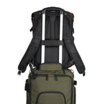 Vanguard VEO Lite B25L Camera & Everyday Backpack (Chocolate) – Fits Full-Frame Camera with 70–200mm Attached + 3–4 Lenses, 16