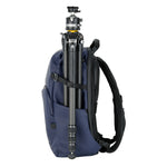 Vanguard VEO Lite B25L Camera & Everyday Backpack (Navy) – Fits Full-Frame Camera with 70–200mm Attached + 3–4 Lenses, 16