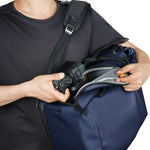 Vanguard VEO Lite B25L Camera & Everyday Backpack (Navy) – Fits Full-Frame Camera with 70–200mm Attached + 3–4 Lenses, 16