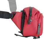 Vanguard VEO Lite W3L Camera & Everyday Waist Pack (Red) – 3L Capacity, Fits Mirrorless Camera + Accessories, Tripod Strap, Adjustable Wear, Easy-Clean Water-Resistant Design