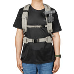 Vanguard VEO Metro 30L Camera & Everyday Backpack (Cream) – Fits 70–200mm Attached, 17