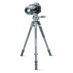 VEO 2 PRO 233CO CARBON TRIPOD WITH 2 WAY PAN HEAD - RATED AT 6.6LBS/3KG