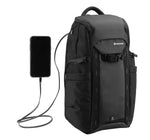 VEO Adaptor R48 Gray Camera Backpack w/ USB Port - Rear Access